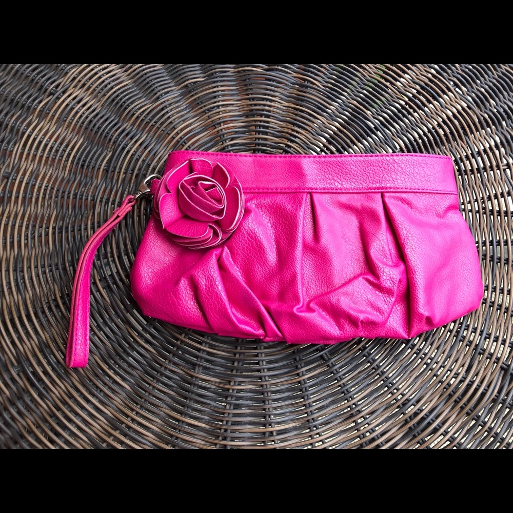 Pink Wristlet/Clutch